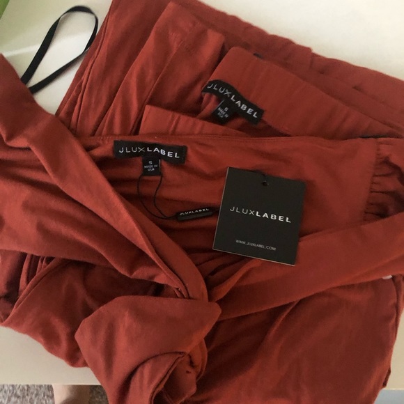 JLUXLABEL Tory Set in RUST -small - Picture 3 of 5